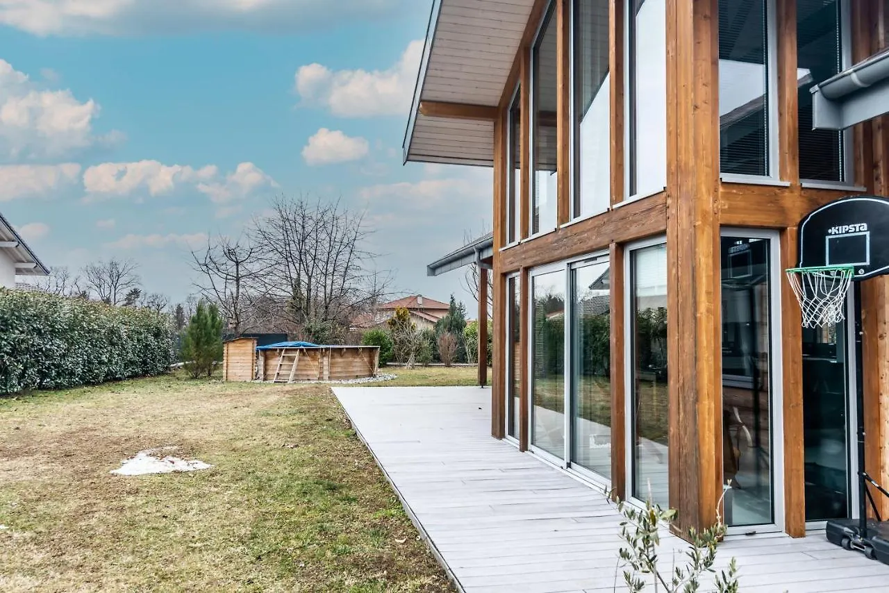 Apartment Villa Tout Confort - Piscine - Montagnes - Lac - Parking Armoy France